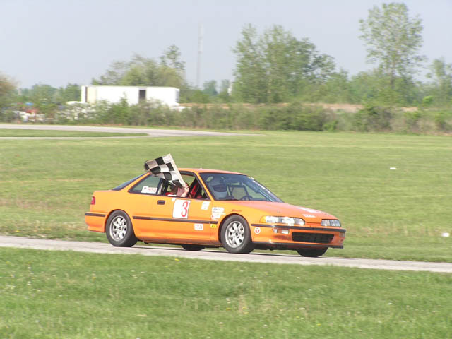 Kev & Wendy in victory lap